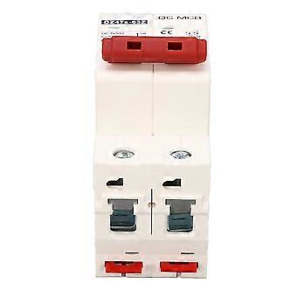 DC Strømafbryder Kortslutningsbeskyttelse Lysbueslukning Miniature Strømafbryder DC 500V 2P 6A