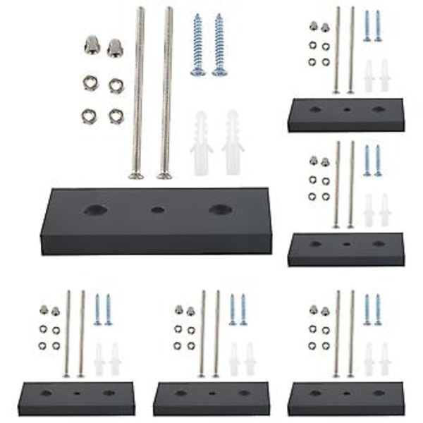 6-pack Sboard Flytande Däck Display Monteringsställ H H Fit Home Stora Display