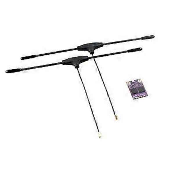 ES900 DUAL RX ELRS Diversity Modtager 868MHz Indbygget TCXO til FPV Langdistance Drone RC Fly