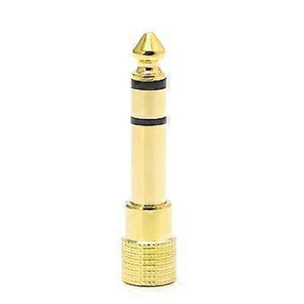 6,5 mm 1/4\" Urosliitin - 3,5 mm 1/8\" Naarasliitin Stereo Kuuloke Äänensovitin