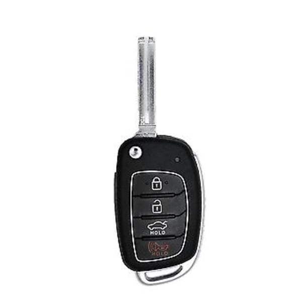 Ny Tq8--4f25 95430-d3010 Flip Fjernbetjeningsnøgle Fob 4 Knapper 43hz Nøglefri Adgang Til 2015-2020
