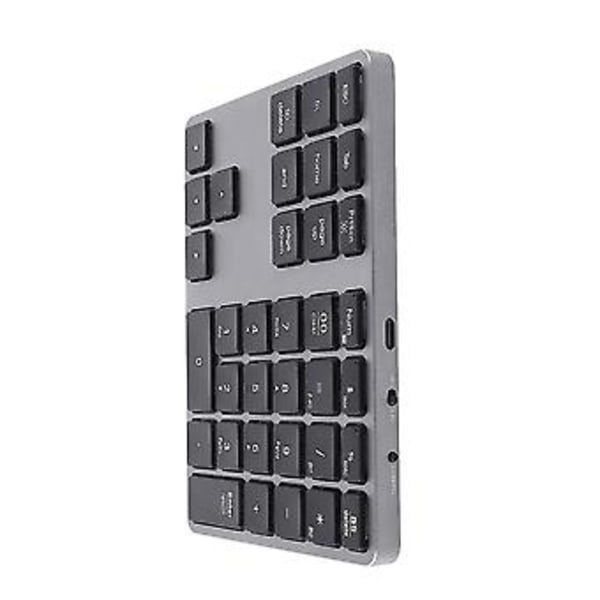 Tooth 5.0 Trådløst Numerisk Tastatur 35 Taster Digitalt For Android PC Nettbrett Laptop