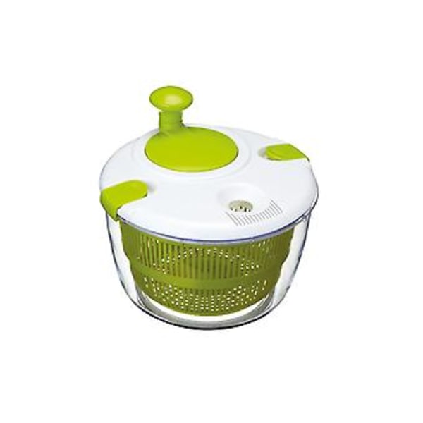 Salatslynge Tørker Rask Design BPA-fri Tørk og Dren Salat og Grønnsaker Stor Kapasitet og Oppvaskmaskinsikker