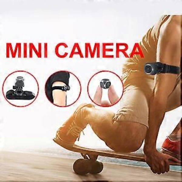 Mini Kamera 1080P Infraröd Natt för Mörkerseende Videokamera Bil DVR Videoinspelare