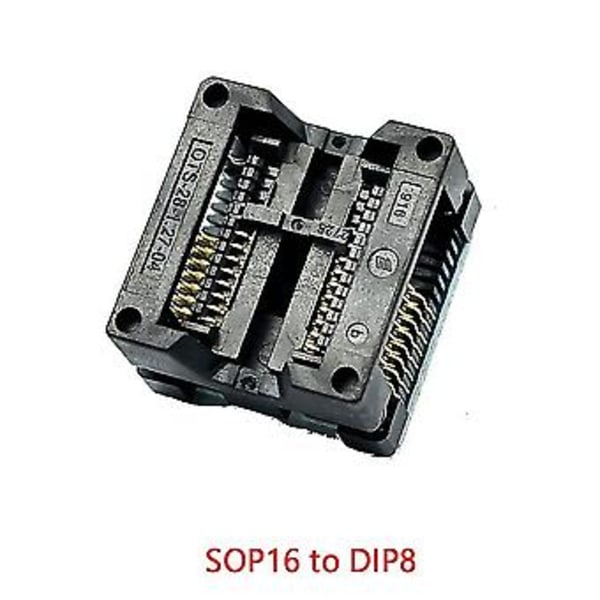 Sop16 Til Dip8 Bred- Sokkel Bred Programmer Sop8 Adapter Sokkel Til Ezp2010 Ezp2013 Ch341a Ic Te