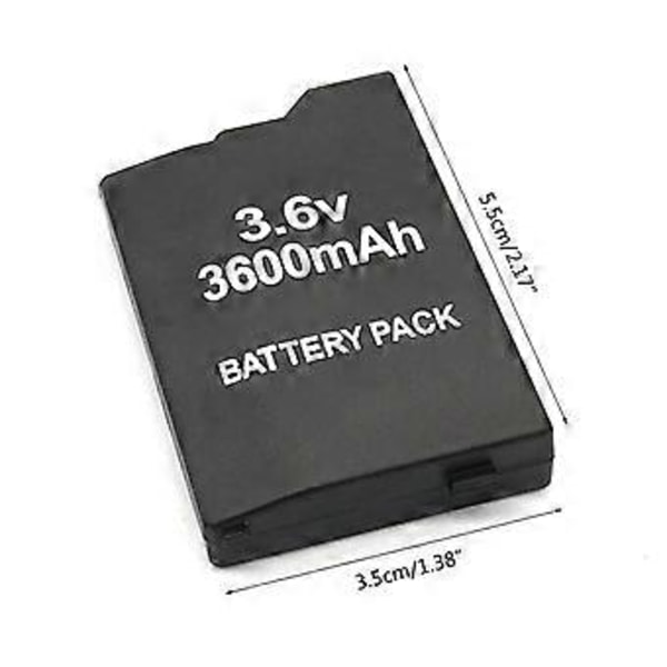 3600mAh Batteri för Konsol Gamepad Play-Station Portable PSP2000 3000