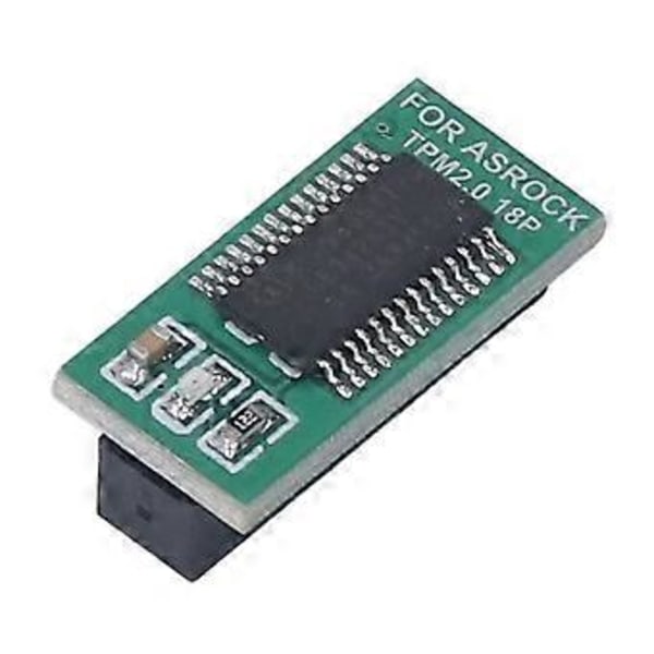 TPM 2.0 Sikkerhetsmodul 18 Pin Diskret Krypteringsprosessor Høy Sikkerhet TPM 2.0 Modul for Windows 11