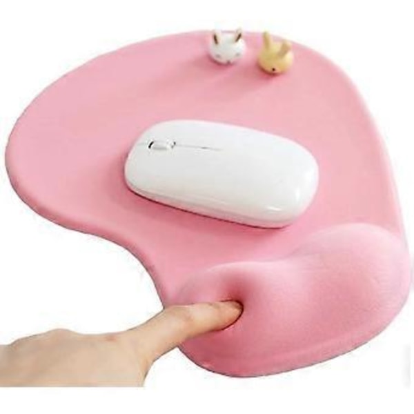 Kontorsmusmatta med gelhandledsstöd - ergonomisk spelmusmatta med handledsstöd