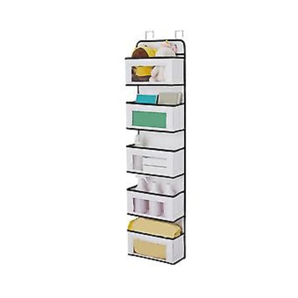 Lagdelt Ikke-vævet Dør Opbevaringspose - Lagdelt Hængende Garderobe Opbevaringspose Tøj Opbevaringspose