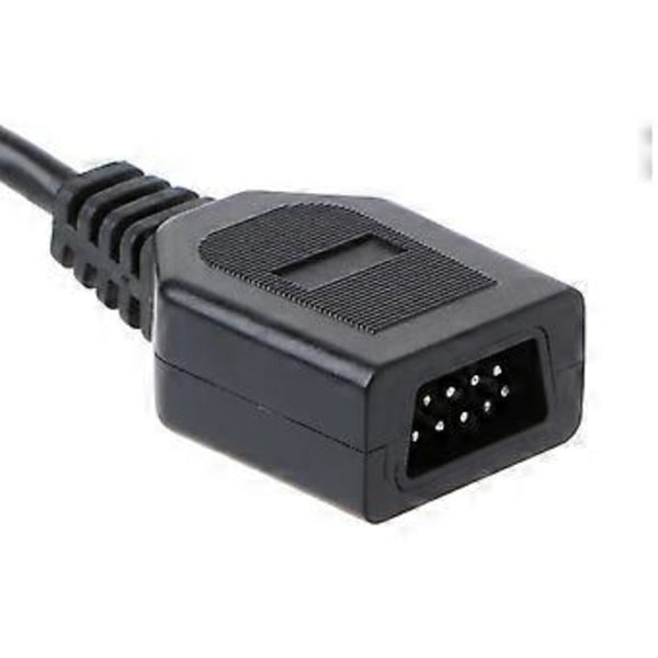 1,8 meter 9-pinners kontrollerforlengelseskabel til Sega Genesis 2. generasjons gamepad-joystick