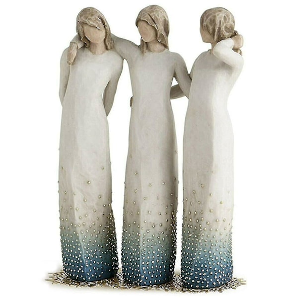 Hartsornament i resin, hantverksdekorationer, kreativa presenter, vid min sida