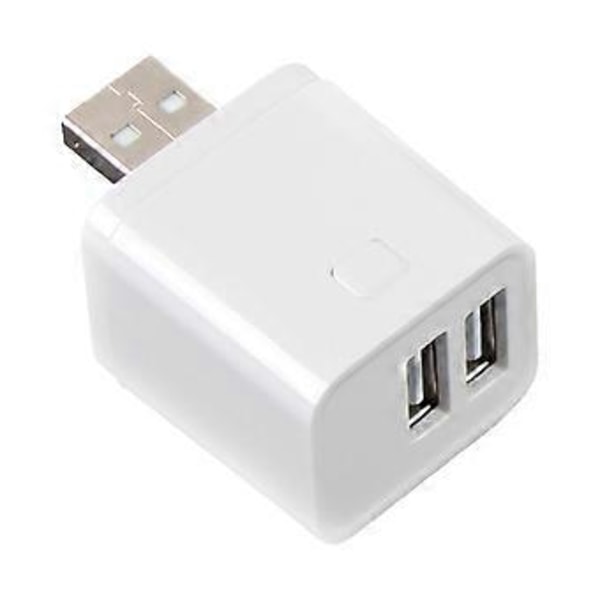 Tuya Smart WiFi USB Adapter Switch 5V Mini USB Strømadapter Smart Life Kontrol til Alexa Yandex 2USB