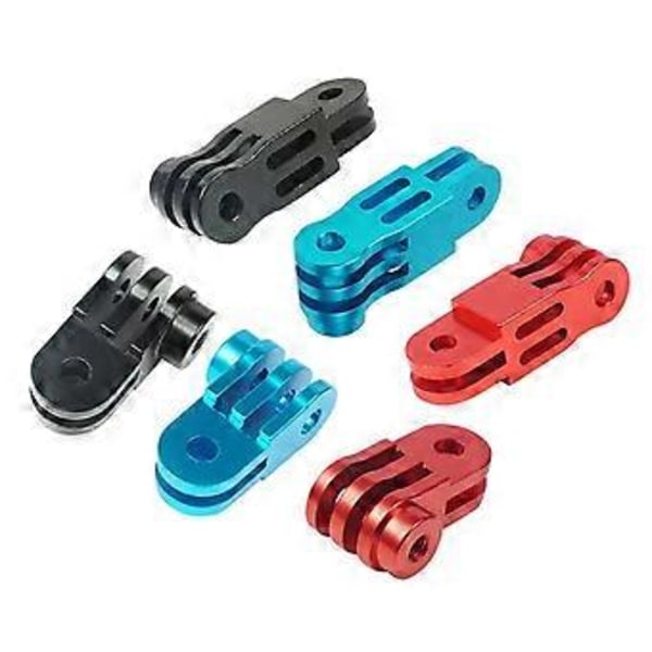 Aluminiumfäste Metall Pivot Arm Justerbar Arm Raka Leder Adapter för Go Pro