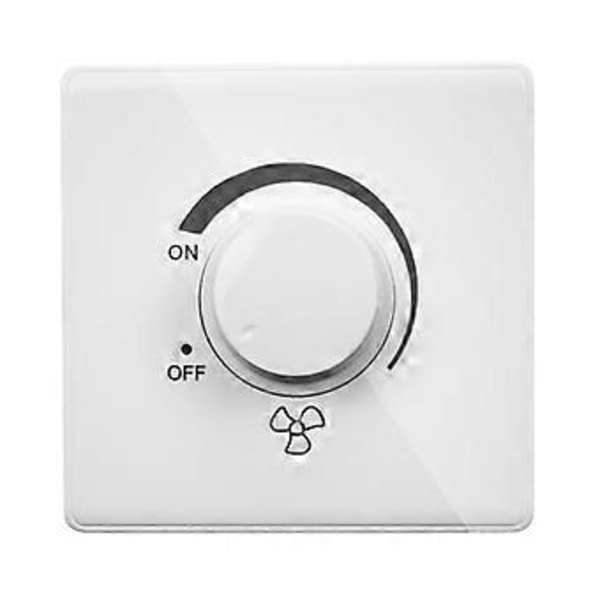 86 Type Takvifte Justering Trinnløs Hastighetskontroller Veggbryter 220V 10A