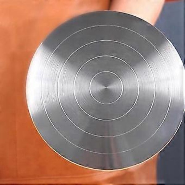 Kraftig Skulpteringshjul Plattspelare Keramikstativ Roterande DIY-verktyg Konst Hantverk Plattform för Modellbygge - 20cm