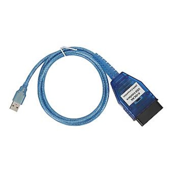 OBD Diagnostikadapter, K D CAN OBD2 Bil Diagnostikverktyg KCAN Diagnostikkabel Exceptionell Tillförlitlighet