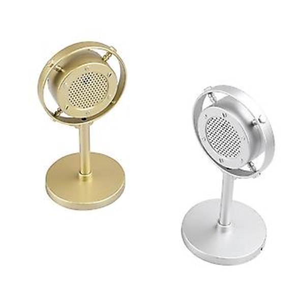 Vintage Mikrofon Simulation Klassisk Retro Dynamisk Vokal Mikrofon Universal Stand Til Live Perf