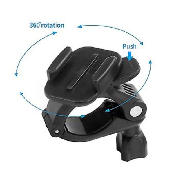 Ycle Cykel Styrefäste Fäste Adapter 360 Graders Rotation 25-30mm Diam