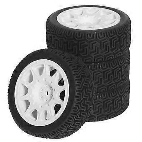 4 stk. 68mm 1/10 RC Racerbil Dæk til On Road Touring Drift Bil Dæk Hjul til -TT01 TT02 XV01 XV02 TA06 W178