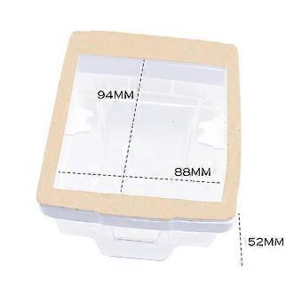 Dørklokke Vandtæt Cover Transparent Regntæt Cover Vandtæt Regn Cover Boks Udendørs Egnet Knap Vandtæt Cover