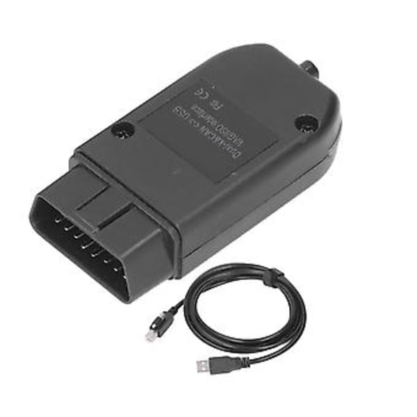 Diagnostiikkatyökalu, OBD2-diagnostiikkatyökalu auton HEX-liitäntätesteri OBD-skanneri, pidennetty kestävyys