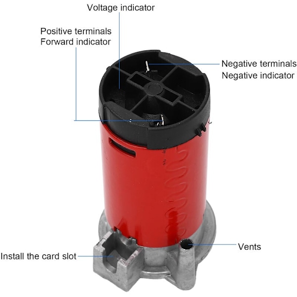 12V Luft Horn Kompressor 105-115dB Luftpumpe Kompressor Motor für Autos LKW Boote Motorräder