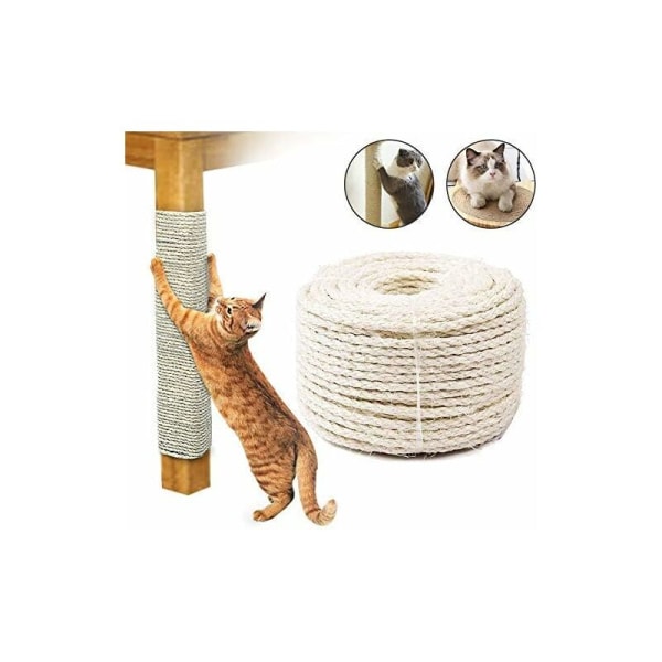 Kattetretau, kattesisaltau for katt, sterk og holdbar for skrapingstau, hagetau, for katter, skrapingstau, hagebunting, hjem