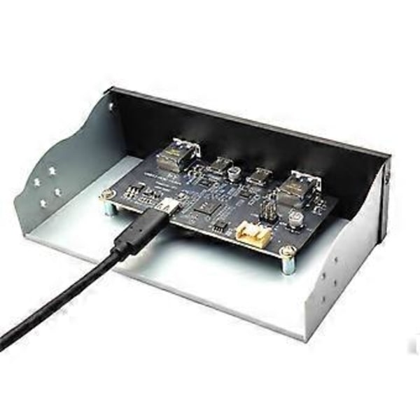 USB 3.2 Etupaneelin Hub Multi-USB-paikka USB3.2 Gen2 Type-C Super-Speed -portti