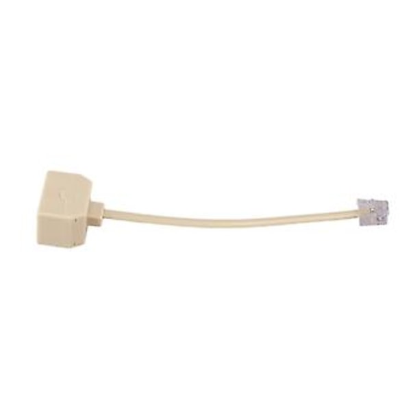 Rj11 6p4c 2-vägs Uttag Telefonlinje Splitter Adapter Bei