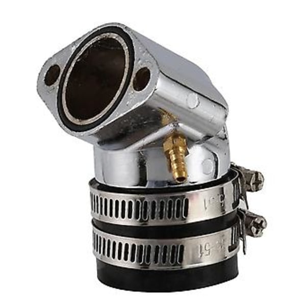 Forgasseradapter i legering, D-formet, inntaksmanifold for Gy6 150cc Scooter Go