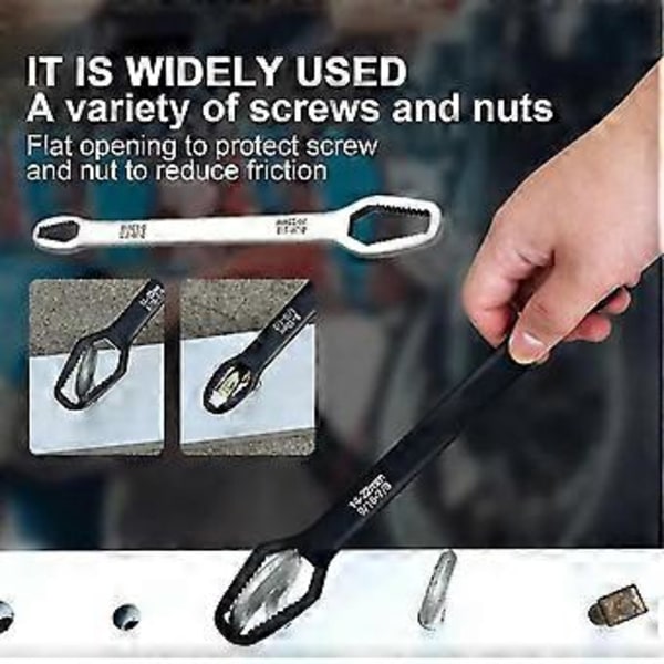 Universal Torx-nøkkel Dobbelthode - Strammenøkkel, 8mm-22mm - Stramme Universalnøkkel Reparasjon