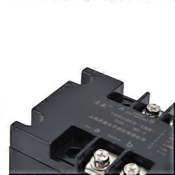 SCR Jännitteensäädin 1-vaiheinen Solid State Sähköinen Säätörele 220-380VAC (SSR-20WA-S Ilman Jäähdytyslevyä)