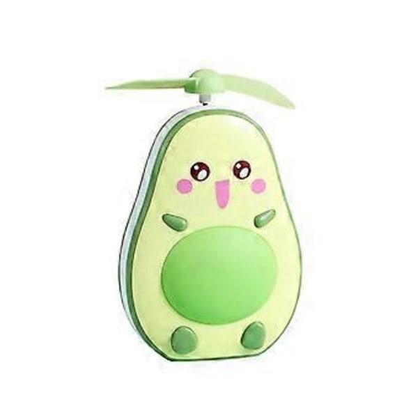 USB Mini Håndholdt Spejl Kosmetisk Skønheds Makeup Rejse Ventilator LED Natlys