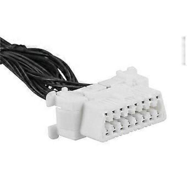 16-stifts OBD2 OBDii OBD2 Splitter Förlängningskabel En Hane till Två Hona Y-Kabel OBD2 Splitter Förlängningskabel