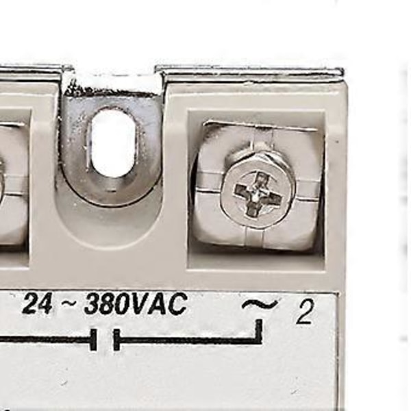 Solid State Relæ 25A Enkeltfaset 2W 470/560K Input AC 24380V Output SSR til Maskinudstyr