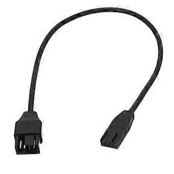 4-pin PWM-blæser PWM Temperaturkontrol PC Køleforlængerkabel 30/50/100 cm