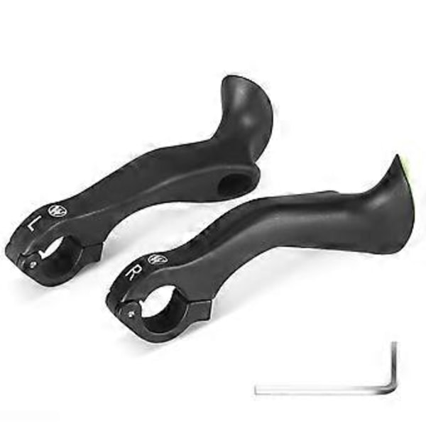 Cykelstyre Ändar Ergonomiska Halkfria MTB Mountainbike Styre Ändar för 21.8-22.8mm Styre