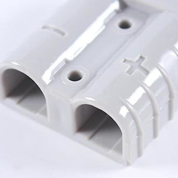 10kpl Anderson-liittimen pistoke 50A 600V 6AWG hopeoitu kiinteä kupariterminaali AC/DC-virta