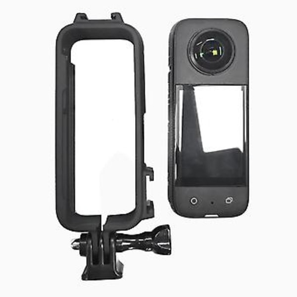 Ram Ca För Insta 360 X3 Skyddande Hölje Fäste Adapter Med Dubbel Sko Ca Act Kameratillbehör
