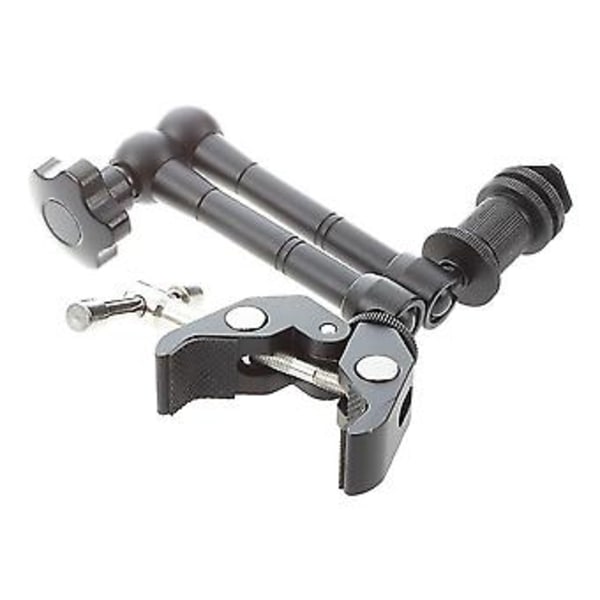 11\" Tum Friktionsledad Arm + Krabbklämma För DSLR