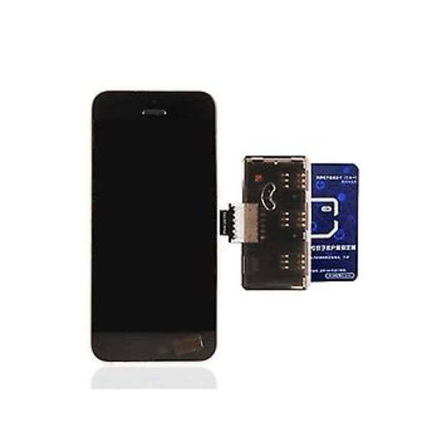4-slots Adapter - Mini Sim Med S För /android