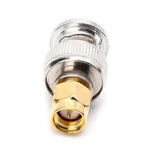 SMA-BNC-JJ RF Koaksial Koaks Adapter SMA Hann til BNC Hann Plugg Rett