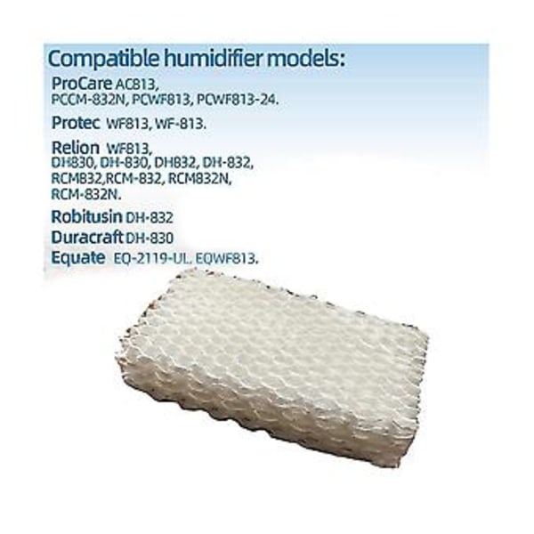 6 kpl Wf813 Suodatin Sydän Suodattimen Vaihto Rel Wf813 Hc832 -830/dh830