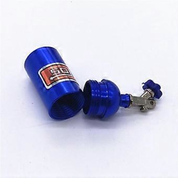 2 stk. Metal Simuleret NOS Nitrogen Flaske til 1/10 RC Crawler Bil TRX4 D90 Axial SCX10,1