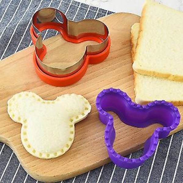 Wich Og Sett For Barn DIY Form Mat Frukt Grønnsak Ss Bento Lunsjtilbehør