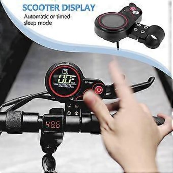 För Elscooter Controller Komponent Elektrisk Kontrollpanel Kommunikationsinstrument Tf-100 Display 6 Pin