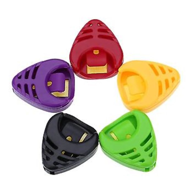 Plastplektrum -sd Gitarrplektrum H 5st Självhäftande och Portabel