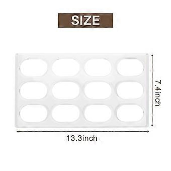 Dacquoise Kakform Akryl Kakform Makaron Dessert Bageri Japan DIY Bakverktyg