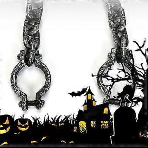 Halloween Party Plast Håndjern Leker Fange Cosplay Prop