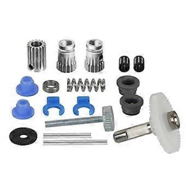 Uppgraderad Härdat Stål Matningsväxel Extruder Kit DIY Bowden Direkt Extruder Direkt Drive Basic Kit DIY Extruder Del